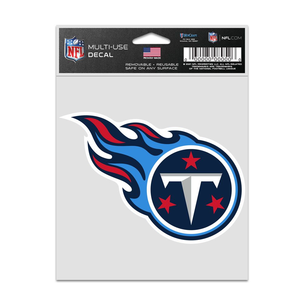 NFL Multi Use Decal 3.75x5 Logo Titans