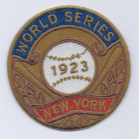 MLB Patch 1923 World Series Champs Yankees