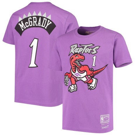 NBA Youth Player Vintage T-Shirt Tracy McGrady Raptors