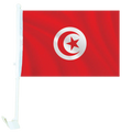 Country Car Flag Tunisia