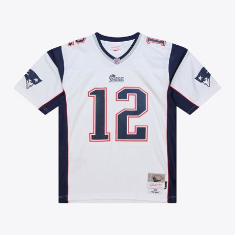 NFL Legacy Player Jersey Away 2000 Tom Brady Patriots (White)