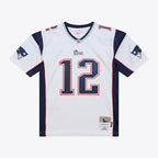 NFL Legacy Player Jersey Away 2000 Tom Brady Patriots (White)