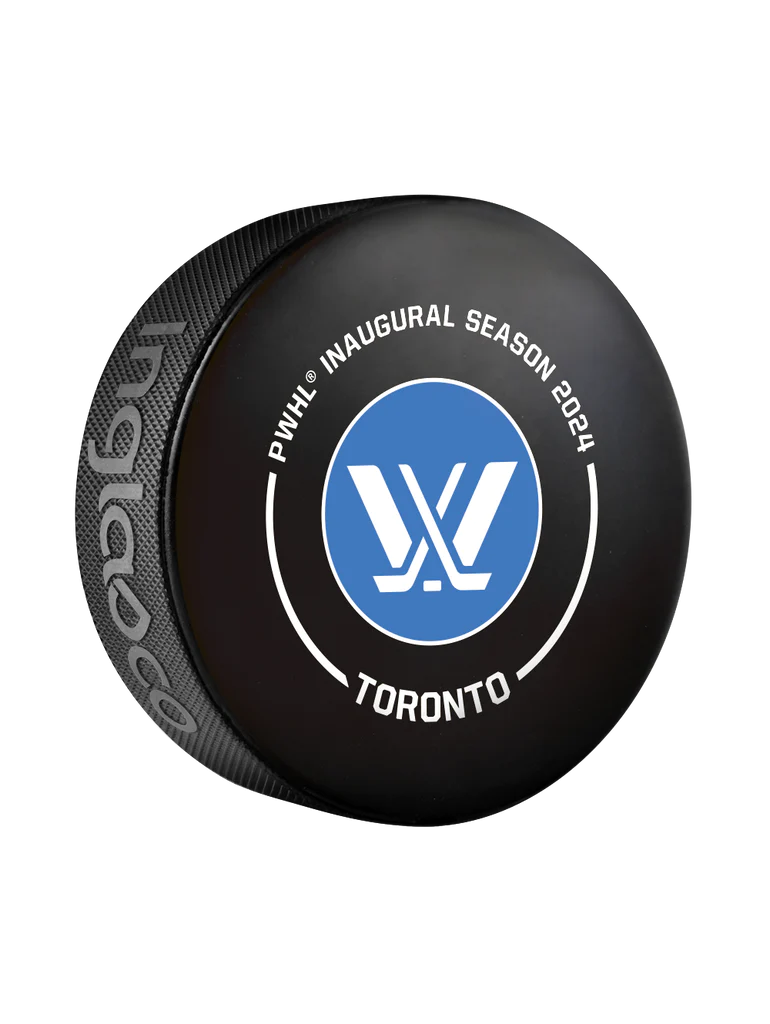 PWHL Game Puck Inaugural Season 2024 Toronto