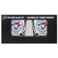 MLB 2 Pack Shot Glass 2oz Clear Blue Jays