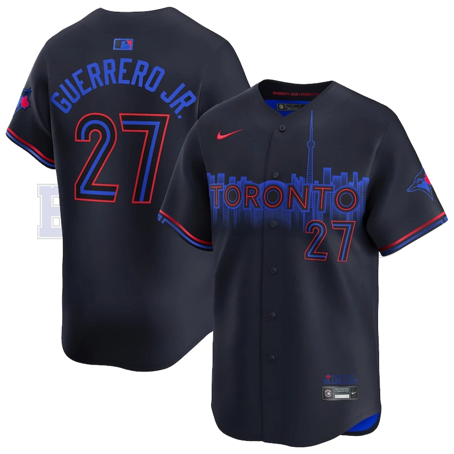 MLB Limited Player Jersey City Connect Vladimir Guerrero Jr. Blue Jays