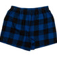 NHL PJ Shorts Buffalo Plaid Maple Leafs