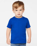 Rabbit Skins Blank Toddler/Kids T-Shirt Fine Jersey Tee 3321 (Royal Blue)