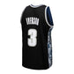 NCAA College Vault Player 1995-96 Swingman Jersey Allen Iverson Hoyas (Black)