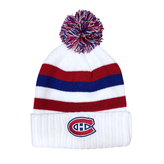 NHL Knit Hat Heavy Pillow Line Canadiens