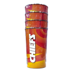 NFL Hardwall 22 Oz Plastic Tumbler Cup 4Pack Chiefs