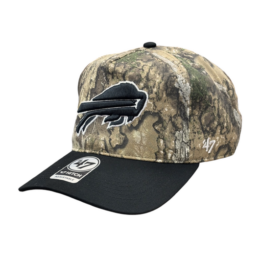 NFL Hat '47 Hitch Two Tone Realtree APX Bills