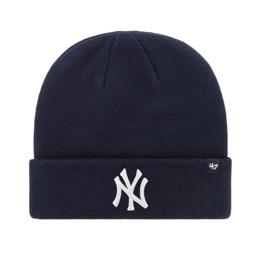 MLB Knit Hat Raised Cuff Yankees
