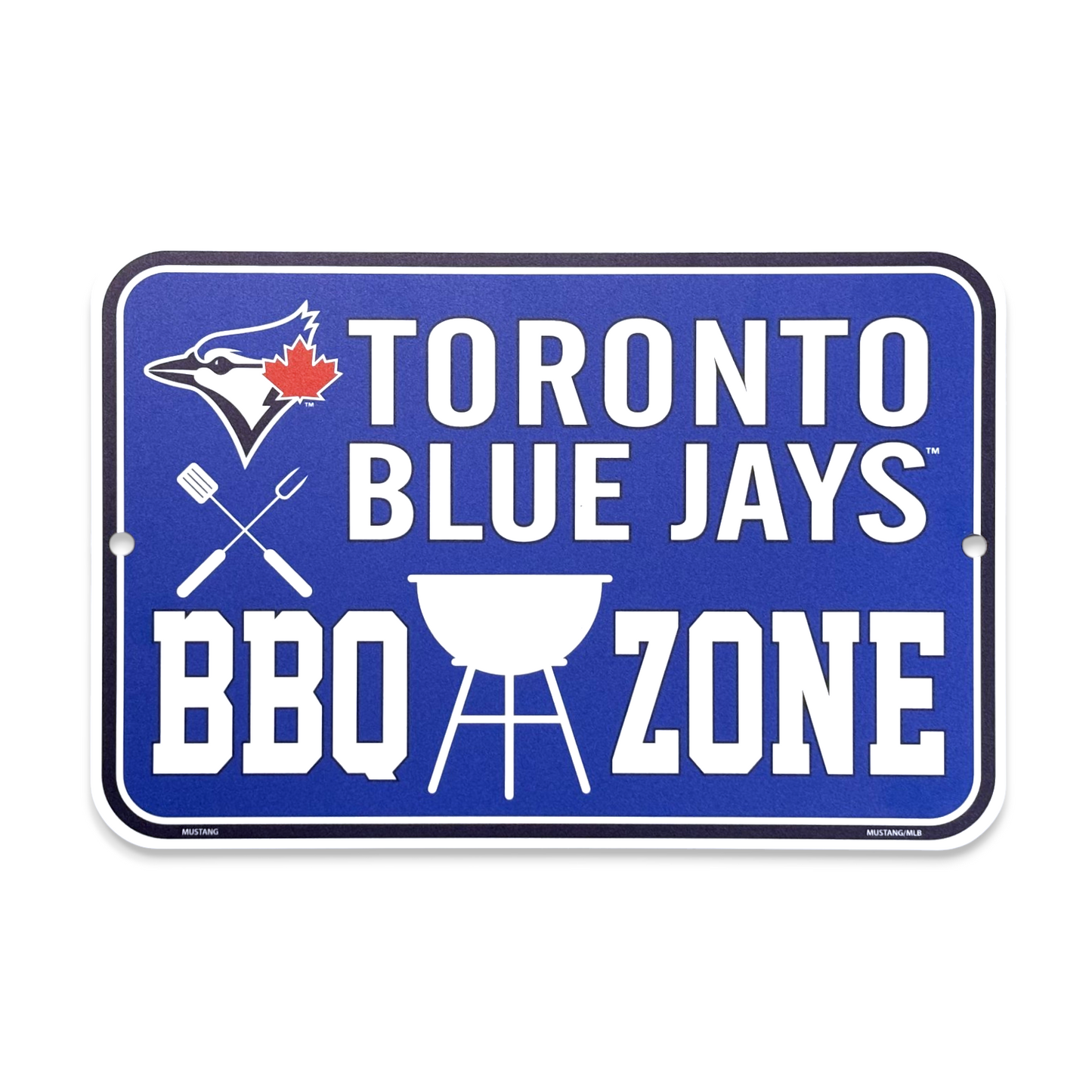 MLB PVC Sign BBQ Zone Blue Jays