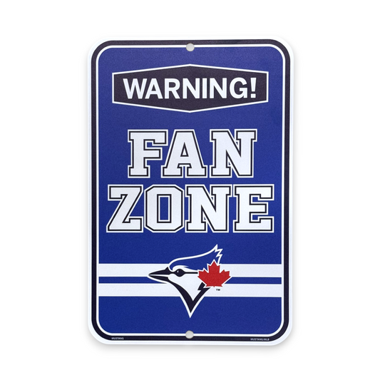 MLB PVC Sign Fan Zone Blue Jays