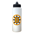 NHL Water Bottle Plastic Tallboy Bruins (2025 Logo)