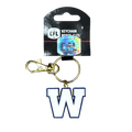 CFL Keychain and Swivel Clip Logo Blue Bombers