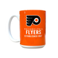 NHL Coffee Mug 15oz Logos To History Flyers