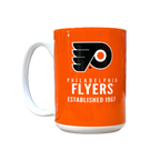 NHL Coffee Mug 15oz Logos To History Flyers