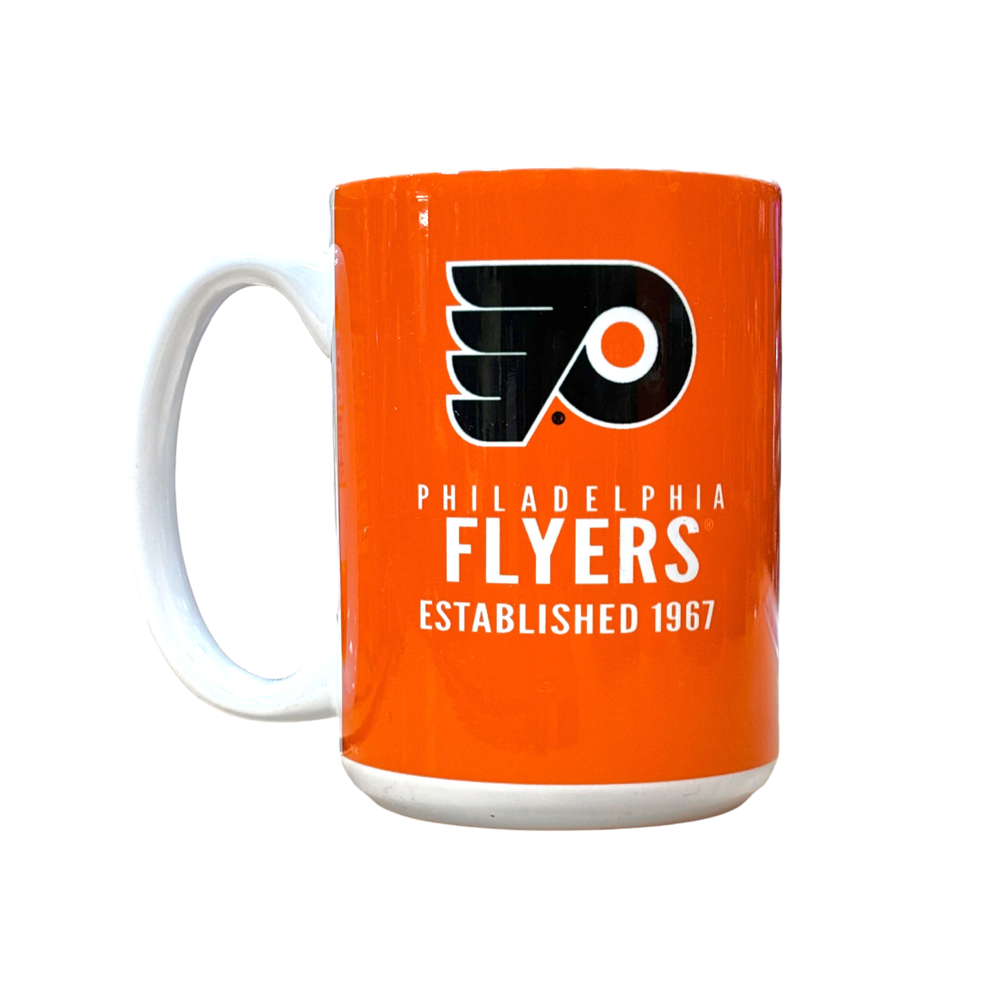NHL Coffee Mug 15oz Logos To History Flyers