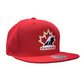 Hockey Canada Snapback Hat Olympic Red Team Canada Hockey