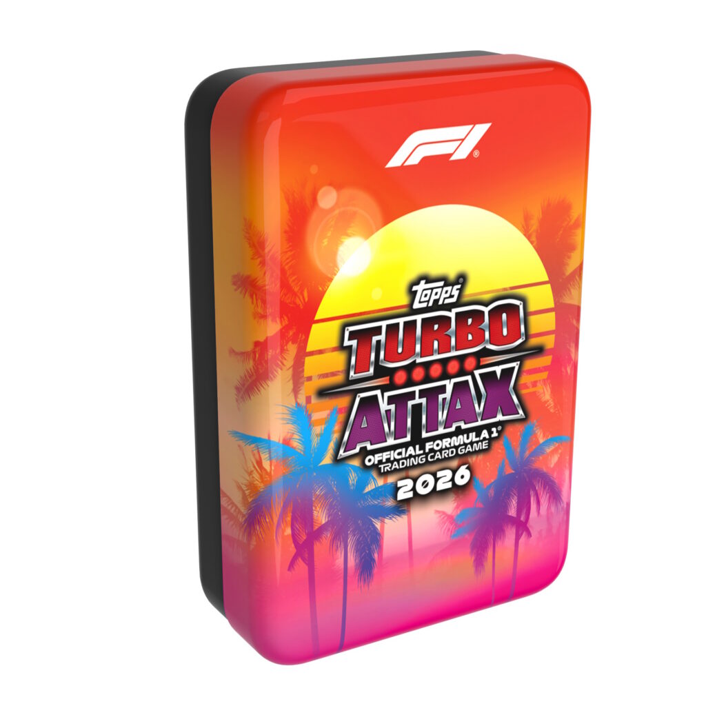 Topps Turbo Attax F1 Trading Cards 2026 Mega Tin (Tropical)