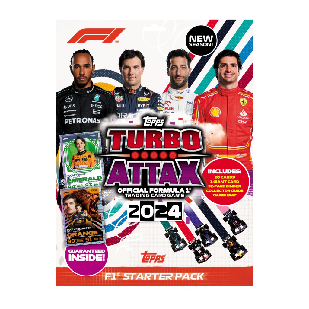 Topps Turbo Attax F1 Trading Cards 2024 Starter Pack