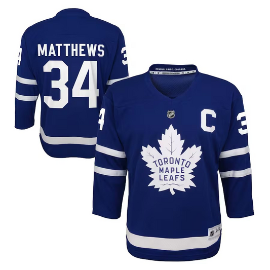 NHL Youth Player Premier Jersey Home Auston Matthews Maple Leafs