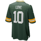 NFL Player Game Jersey Home Jordan Love Packers