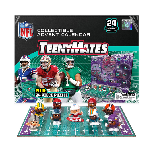 NFL Collectible Figure Advent Calendar Teenymates 2025