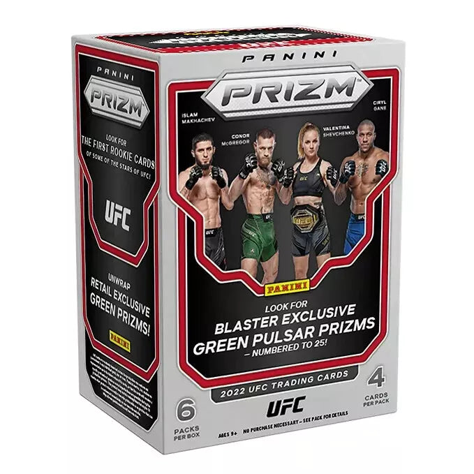 Panini Prizm UFC Training 2022 6-Pack Blaster Box