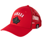 Hockey Canada Hat Adjustable Mesh Team Canada (Red)