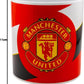 EPL Coffee Mug Stripes Manchester United FC