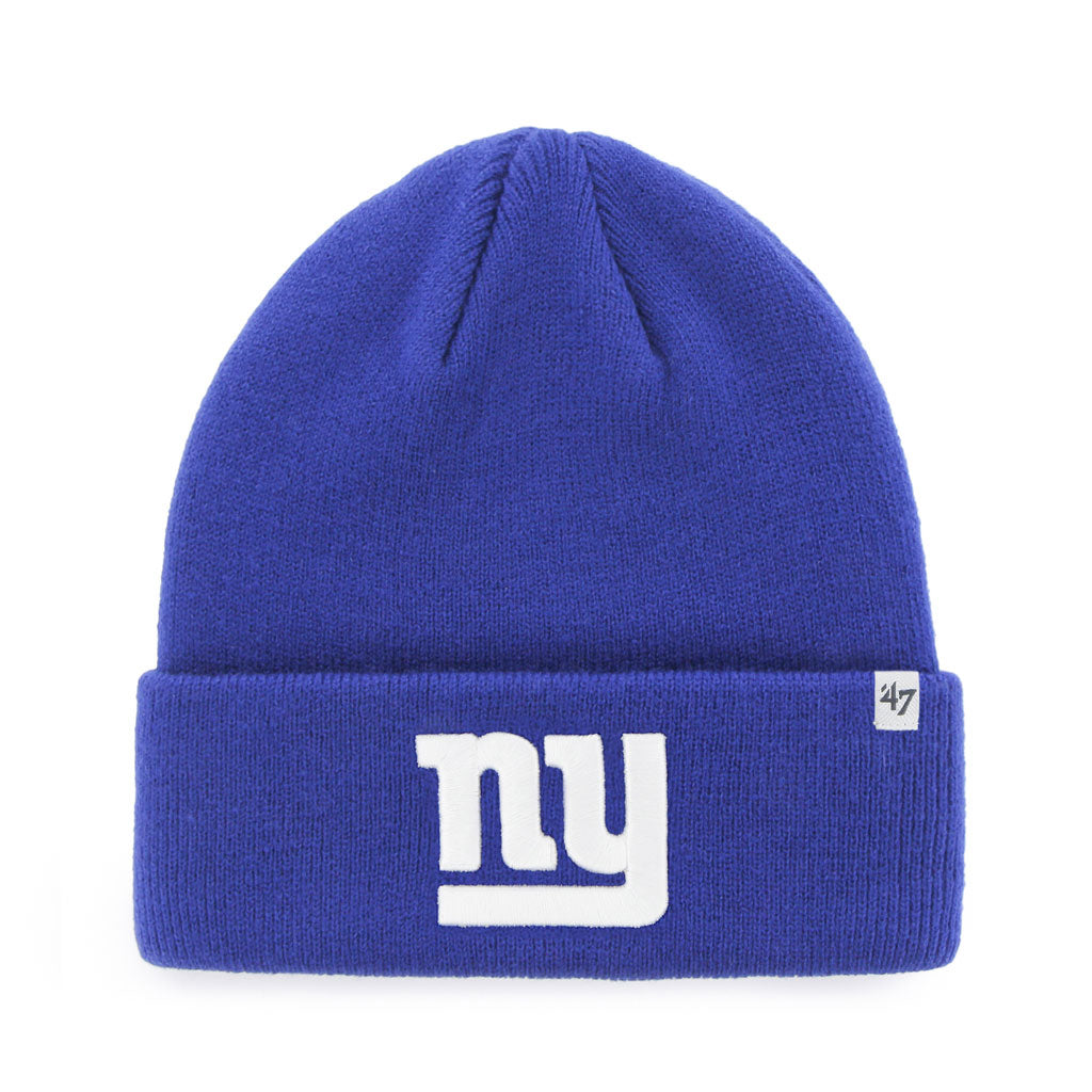 NFL Knit Hat '47 Raised Cuff Giants
