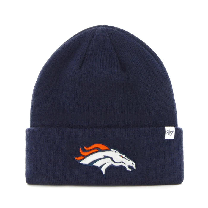 NFL Knit Hat Raised Cuff Broncos