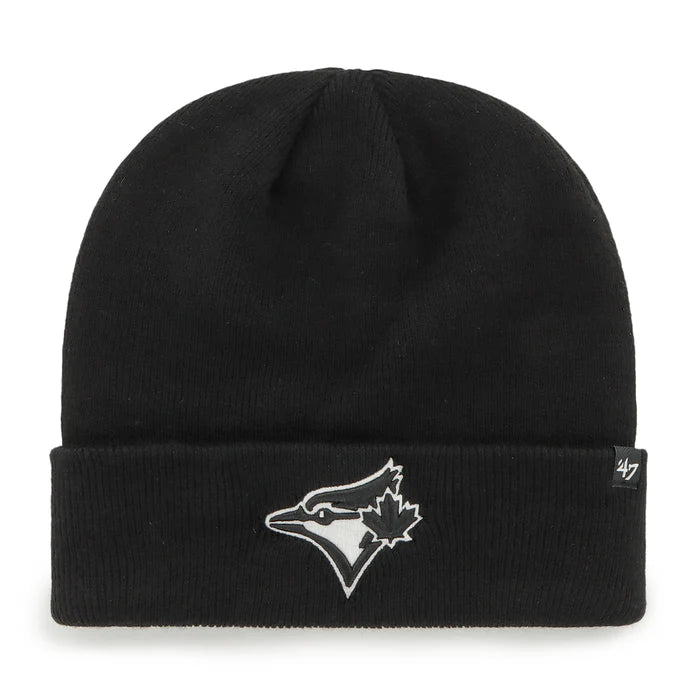 MLB Knit Hat Raised Cuff Attitude Blue Jays