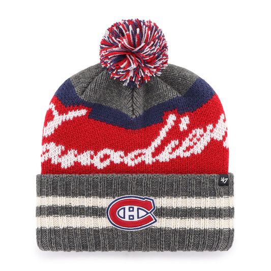 NHL Knit Hat '47 Hyperbolic Cuff Canadiens