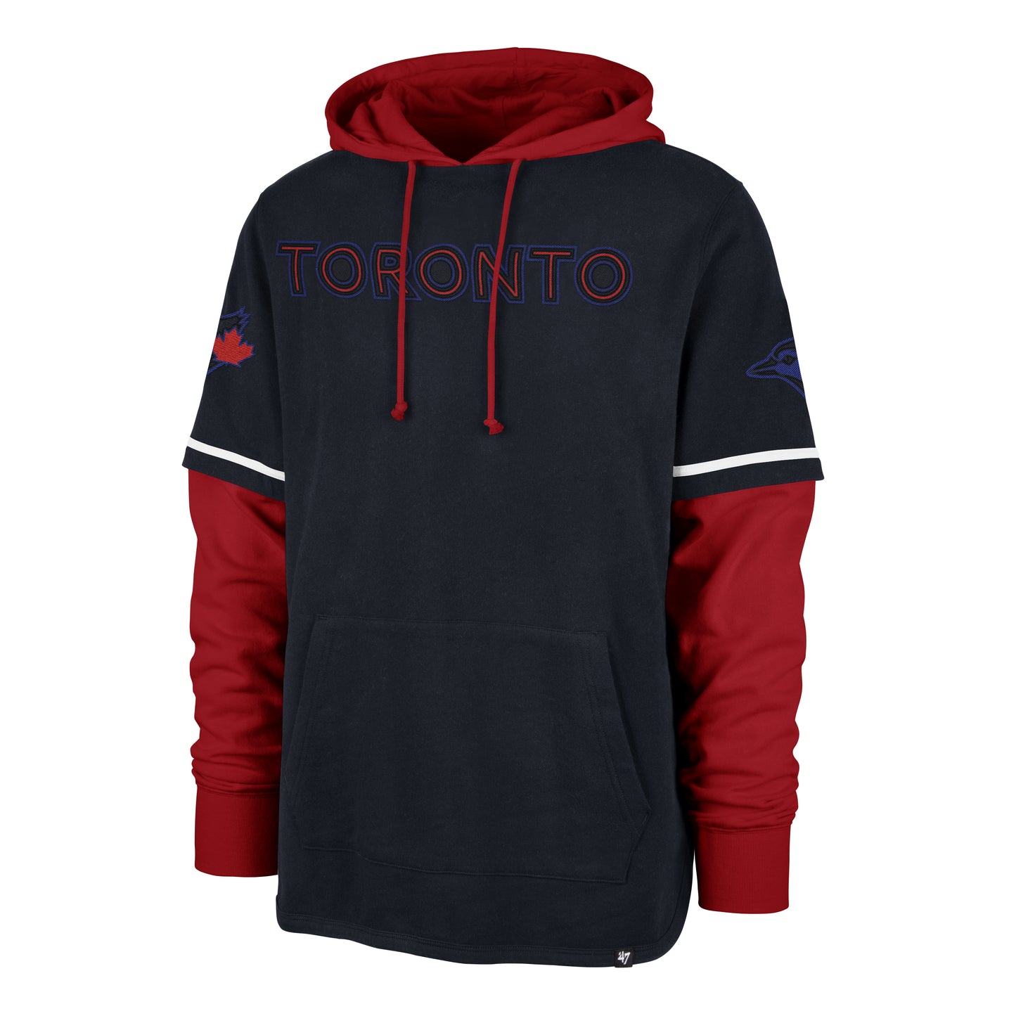 MLB Hoodie '47 Trifecta Shortstop City Connect Blue Jays