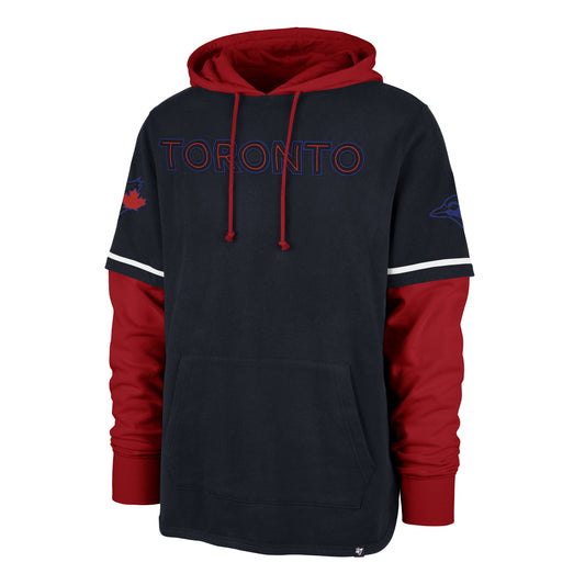 MLB Hoodie '47 Trifecta Shortstop City Connect Blue Jays