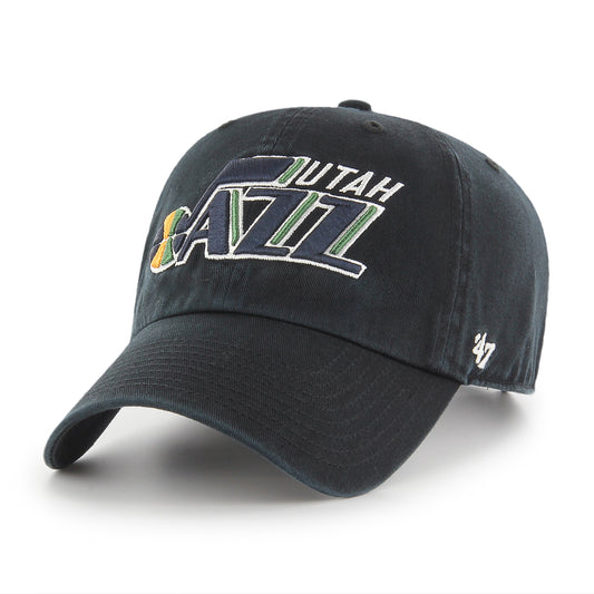 NBA Hat Clean Up Basic Black Jazz