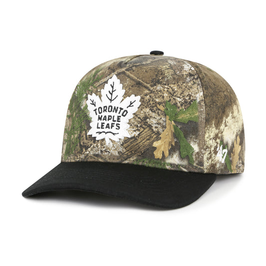 NHL Hat '47 Hitch Two Tone Realtree APX Maple Leafs