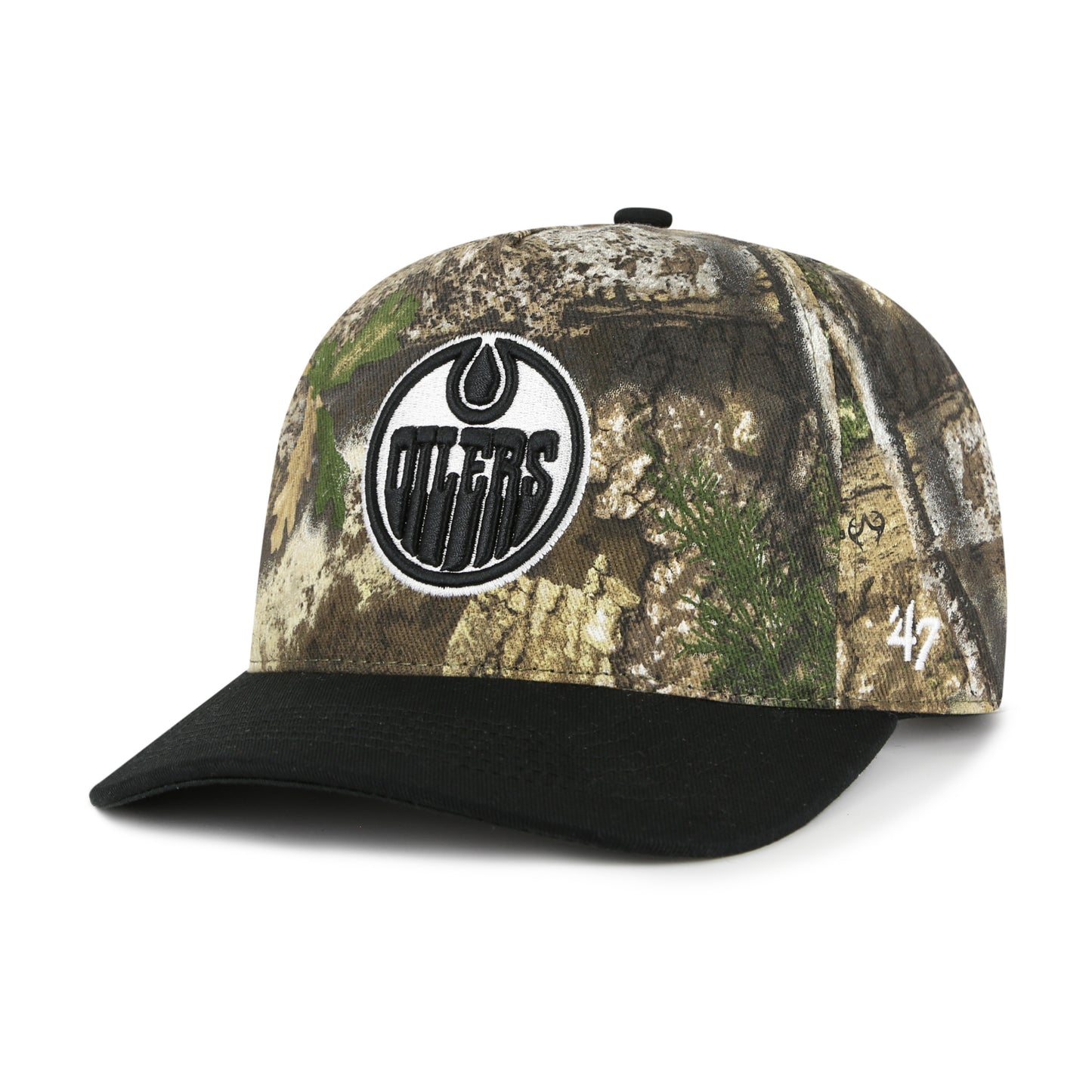 NHL Hat '47 Hitch Two Tone Realtree APX Oilers