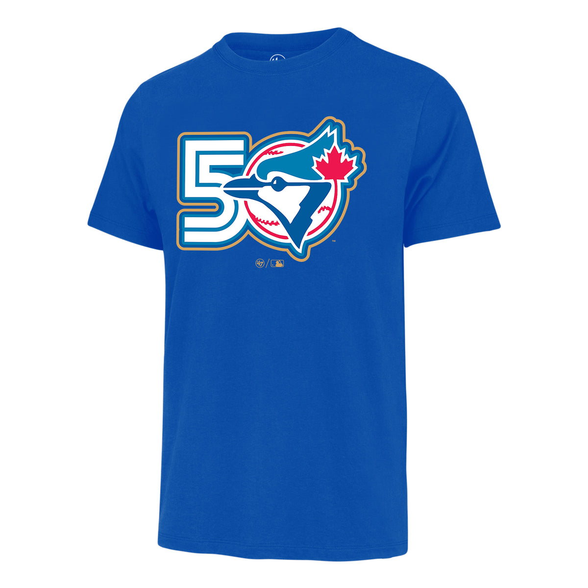 MLB Youth T-Shirt '47 Fan 50th Season Blue Jays
