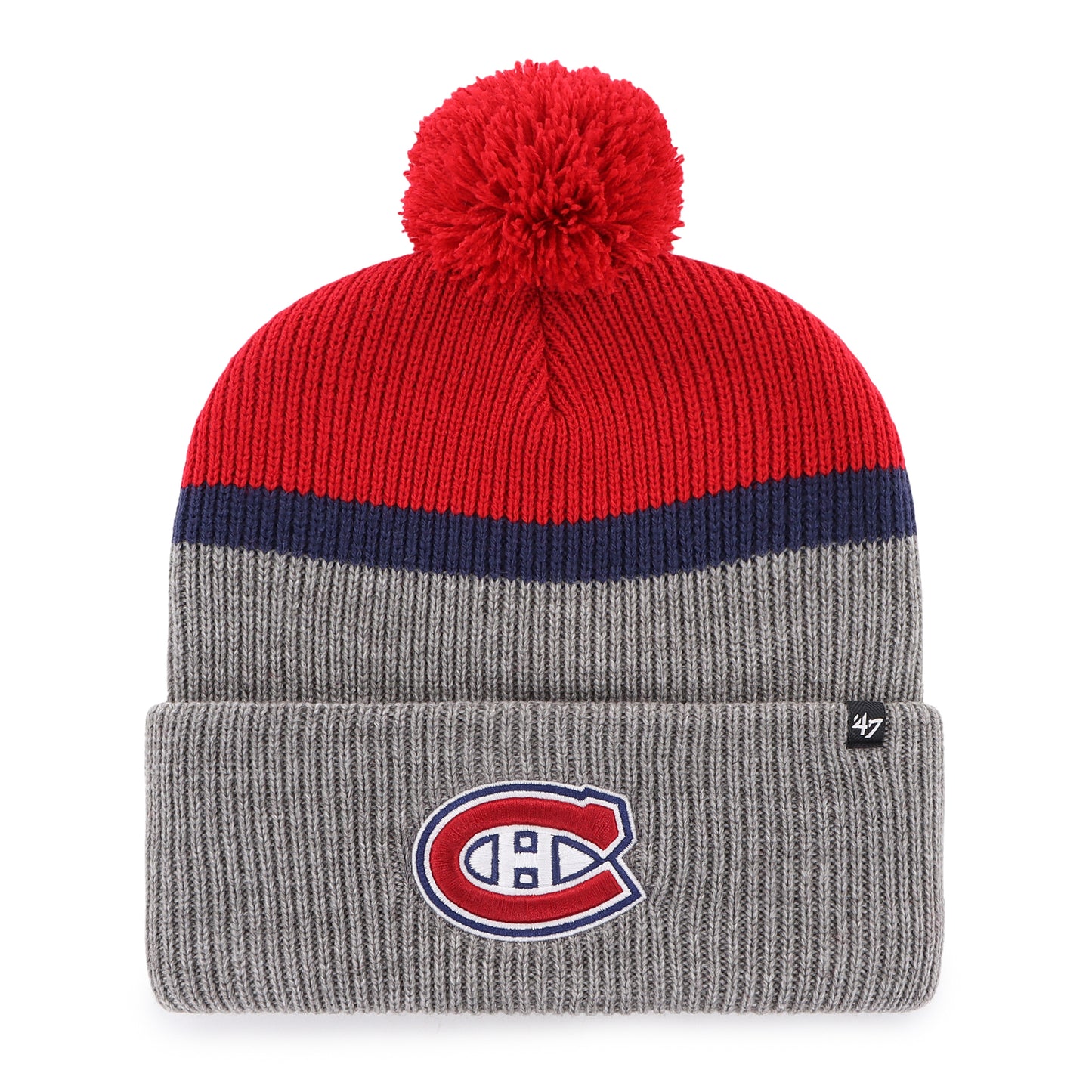 NHL Knit Hat '47 Split Shadow Cuff Canadiens