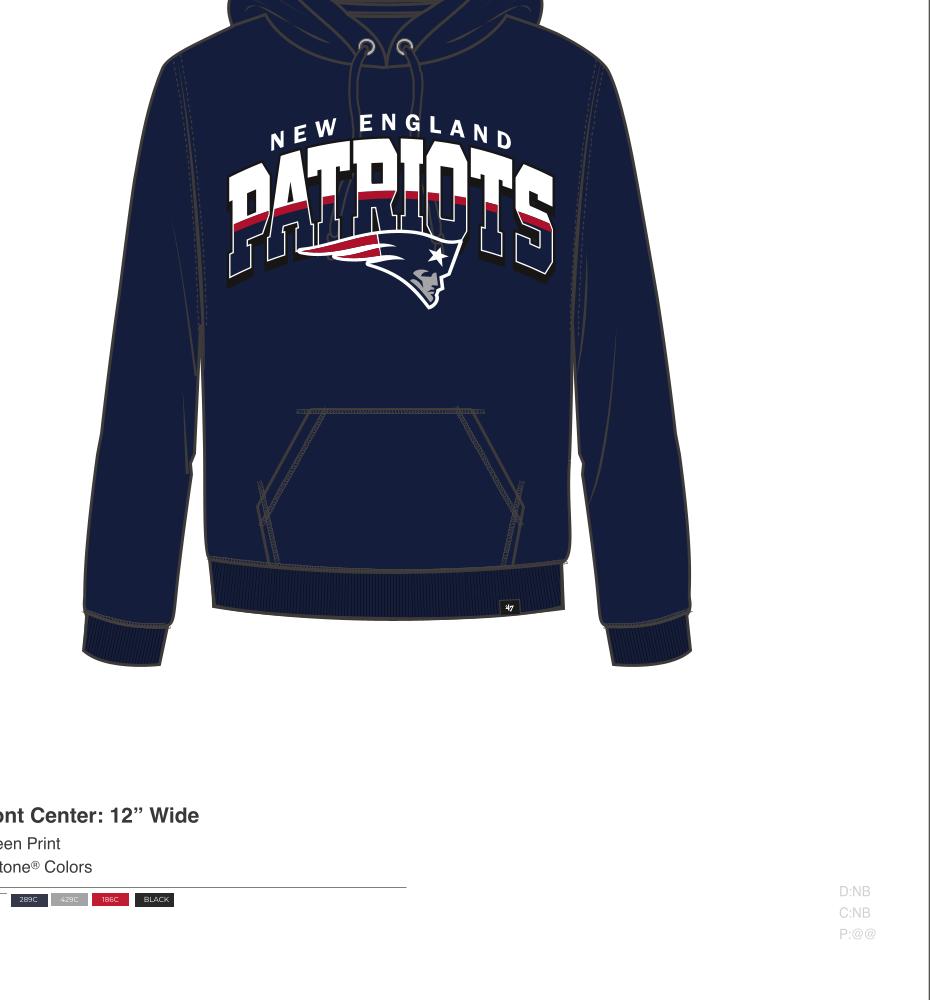 NFL Hoodie '47 Headline Tune Sing Patriots