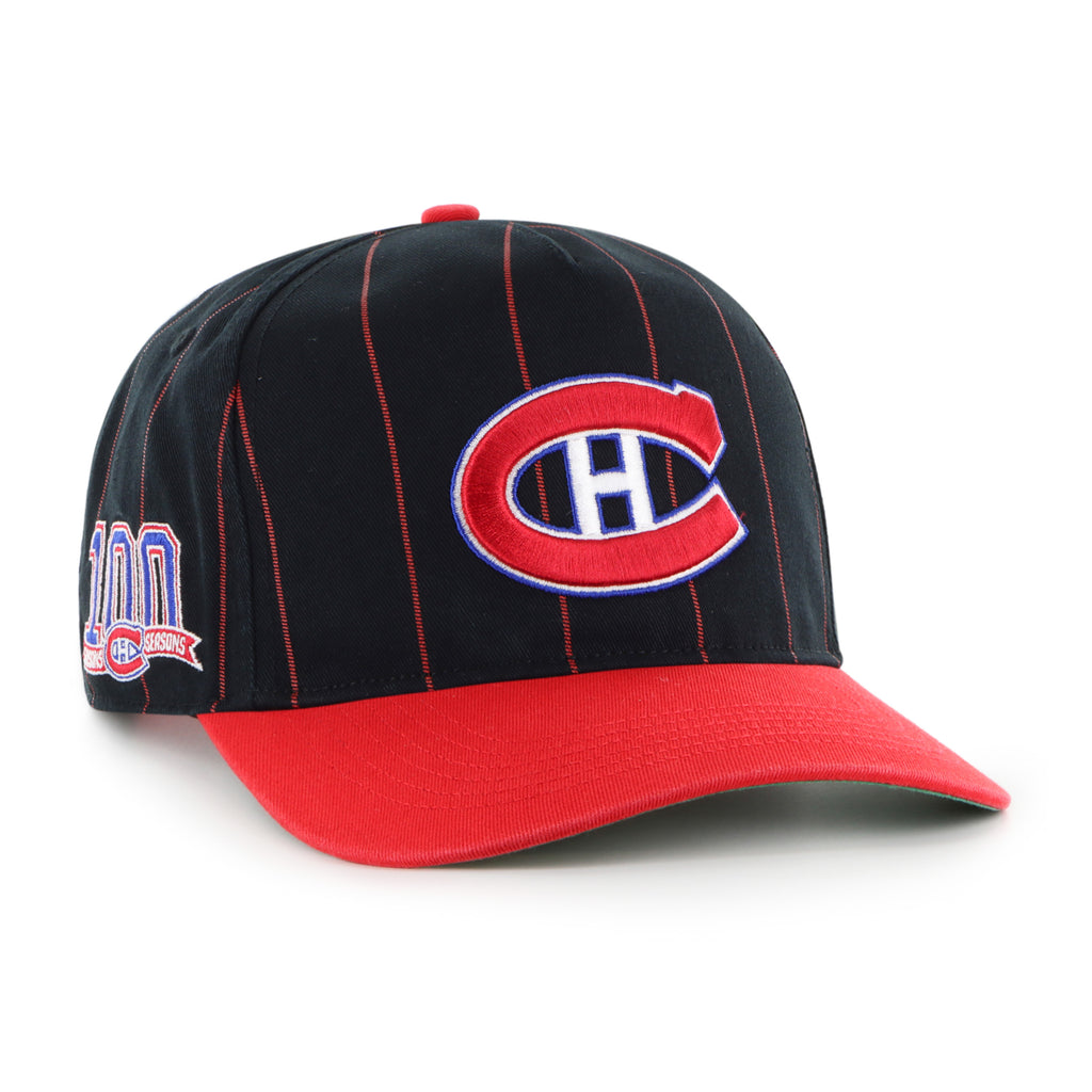 NHL Hat '47 Hitch Pinstripe 100th Anniversary Canadiens