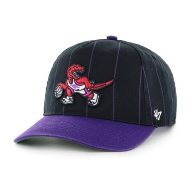 NBA Hat '47 Hitch Pinstripe Heritage Logo Raptors