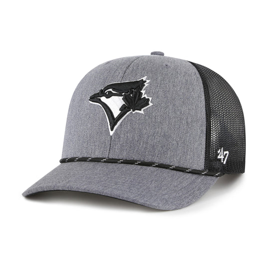 MLB Hat Trucker Carbon Rope Blue Jays