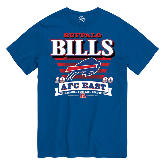 NFL T-Shirt '47 Stripe Splash Bills