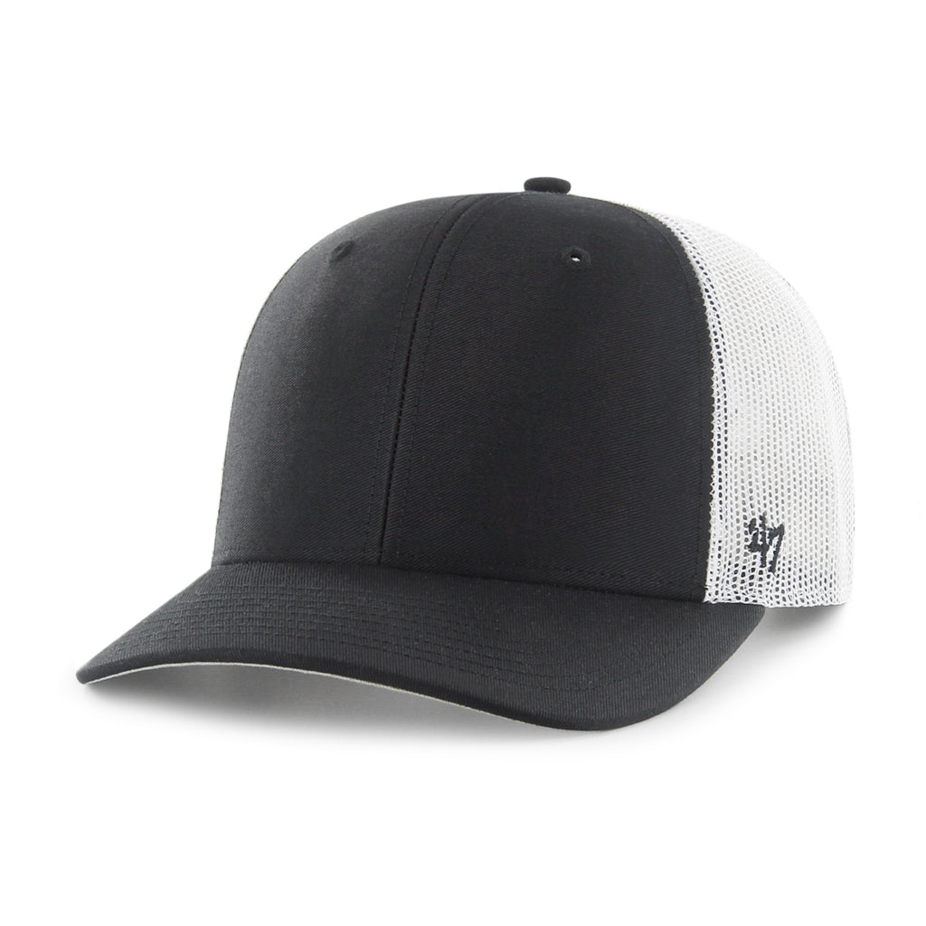 '47 Brand Hat Trucker Blank (Black & White)