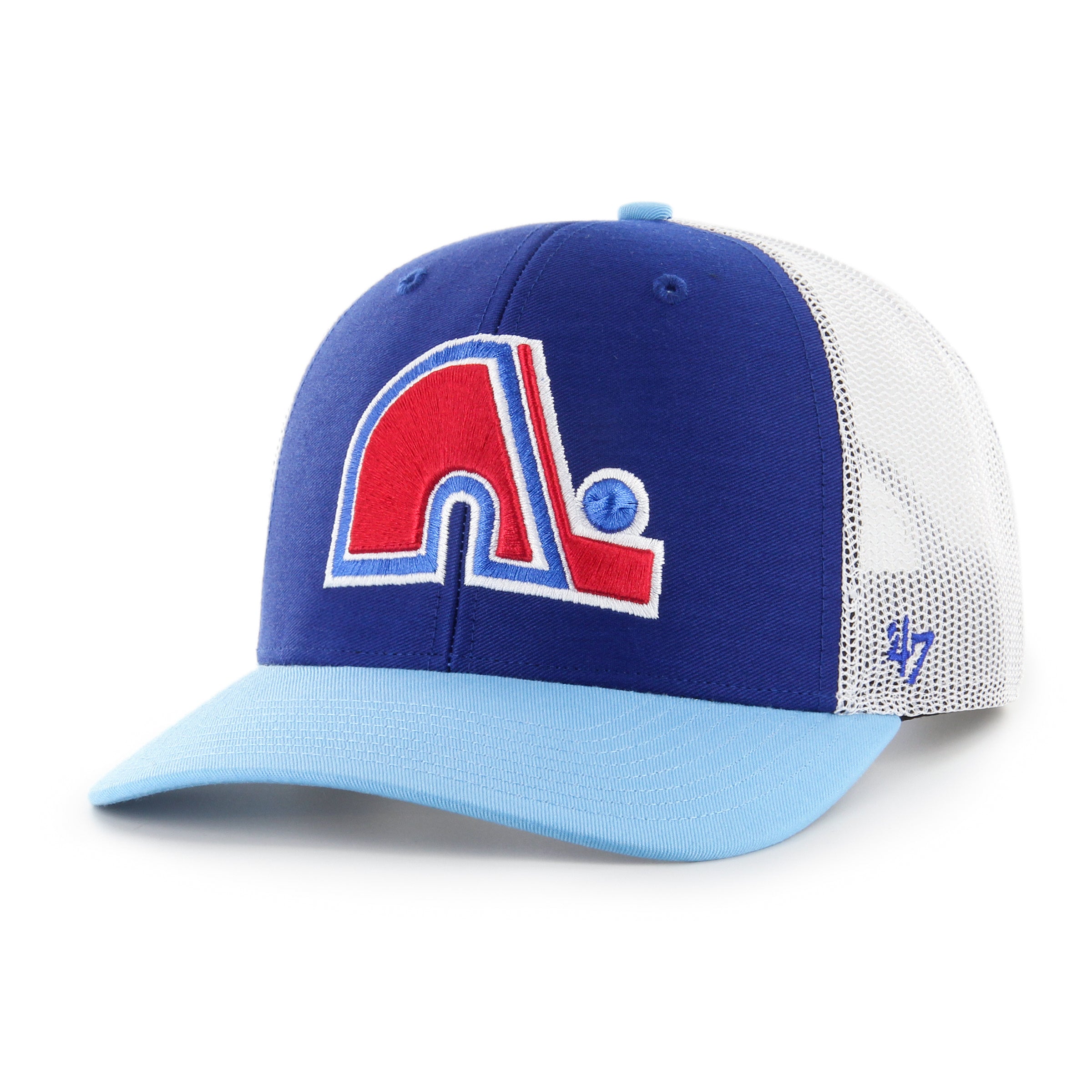 NHL Hat '47 Trucker Side Note Nordiques